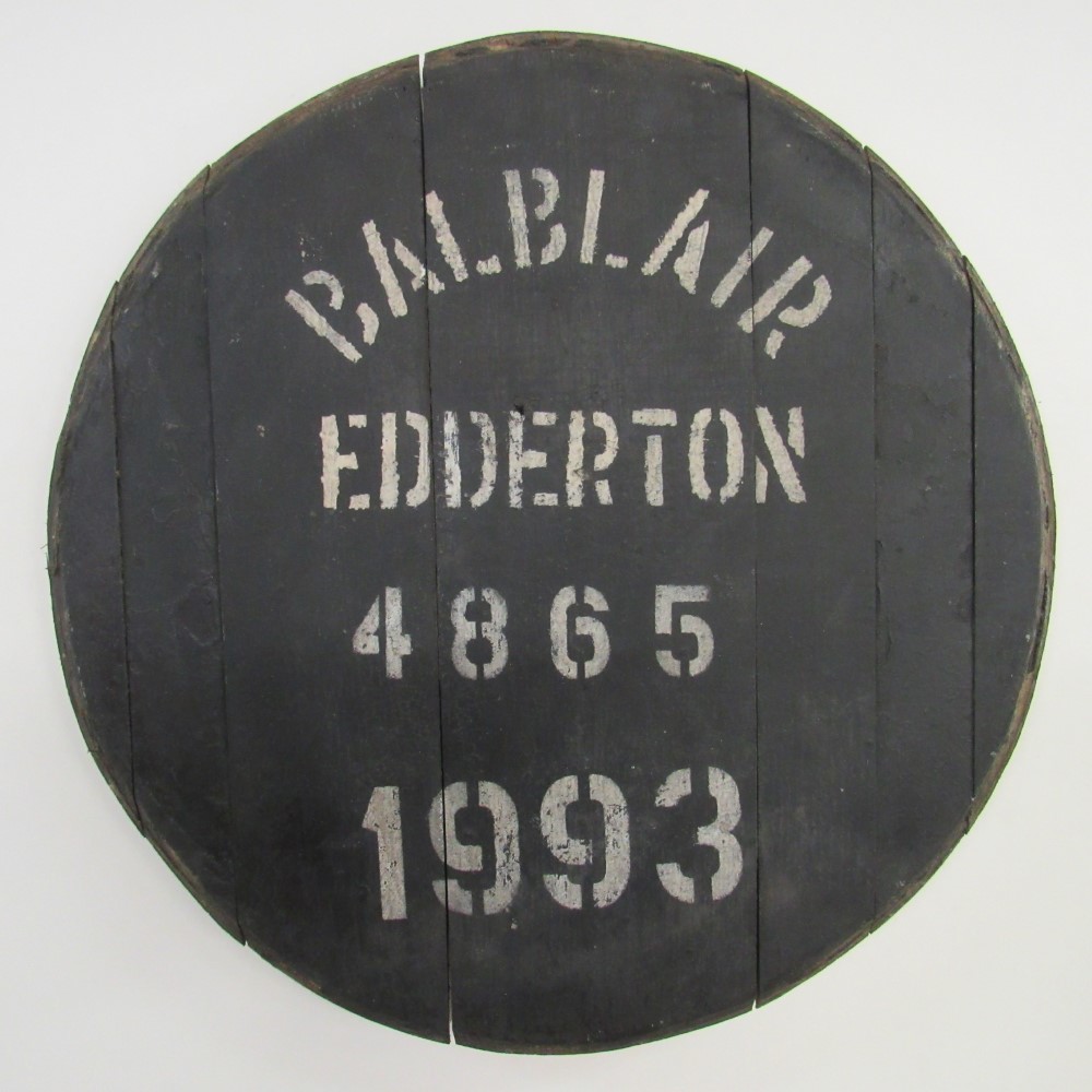 Balblair Fassdeckel
