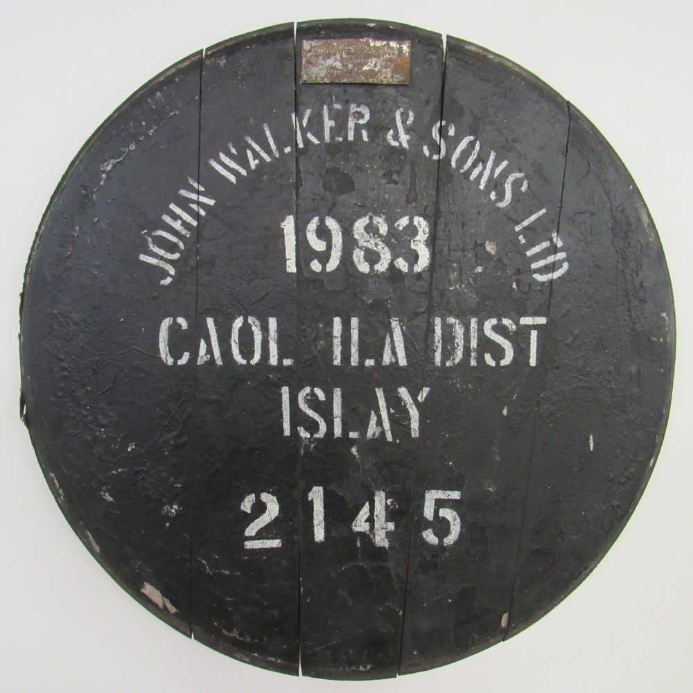 Caol Ila Fassdeckel