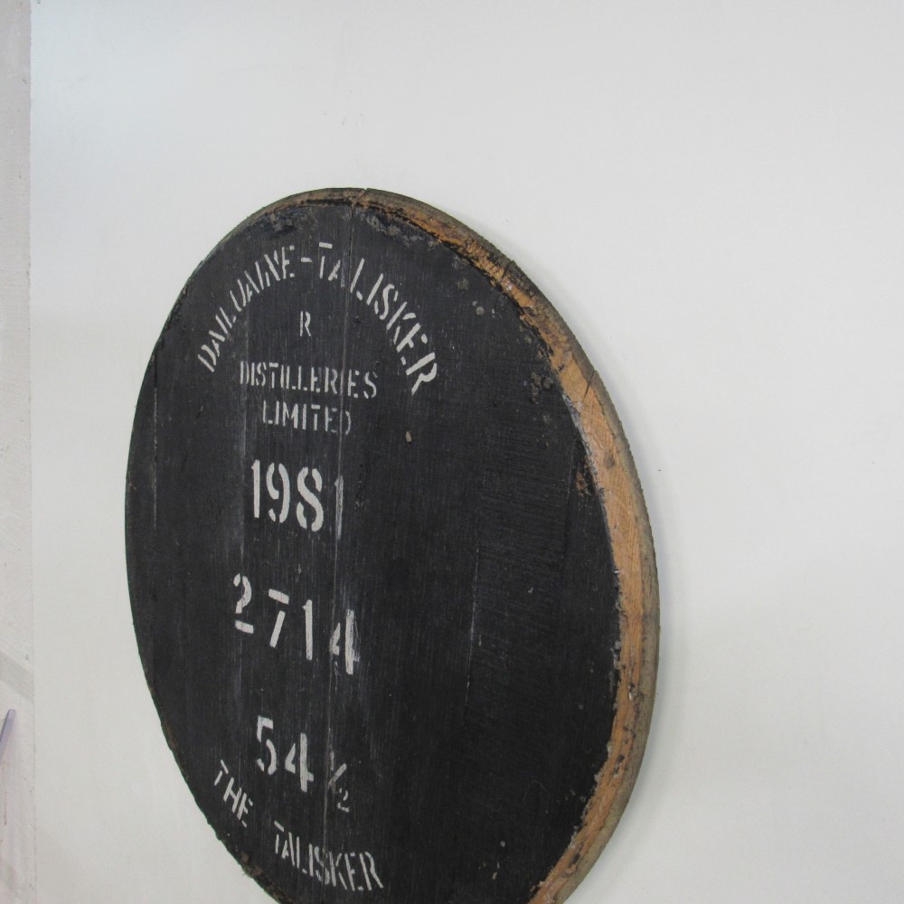 Talisker Fassdeckel