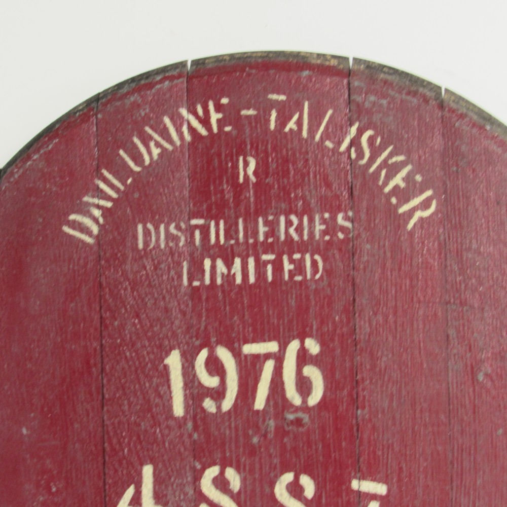 Talisker Fassdeckel