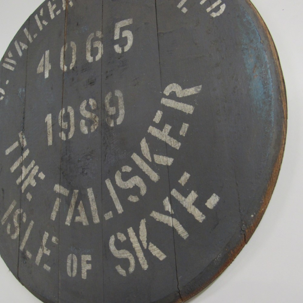 Talisker Fassdeckel