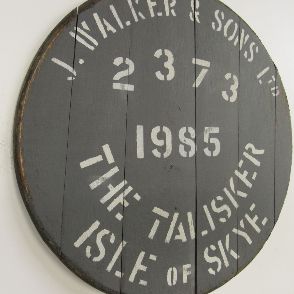 Talisker Fassdeckel