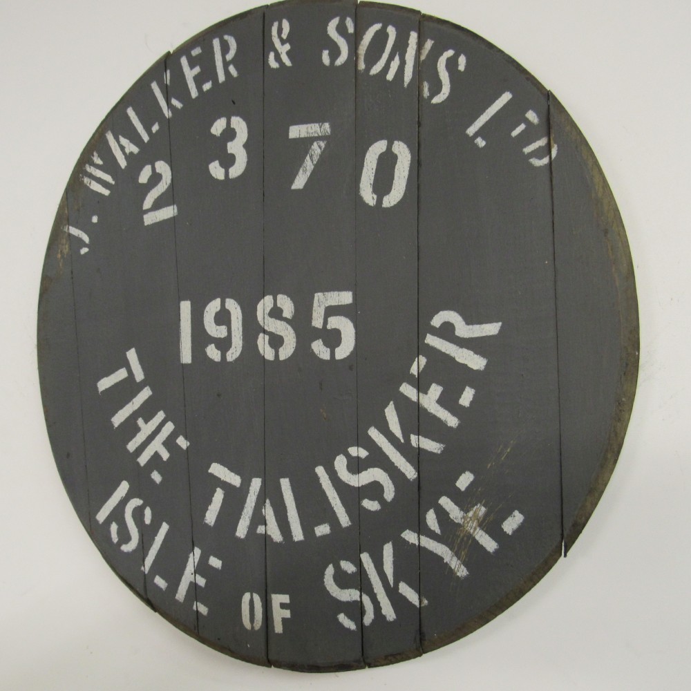 Talisker Fassdeckel