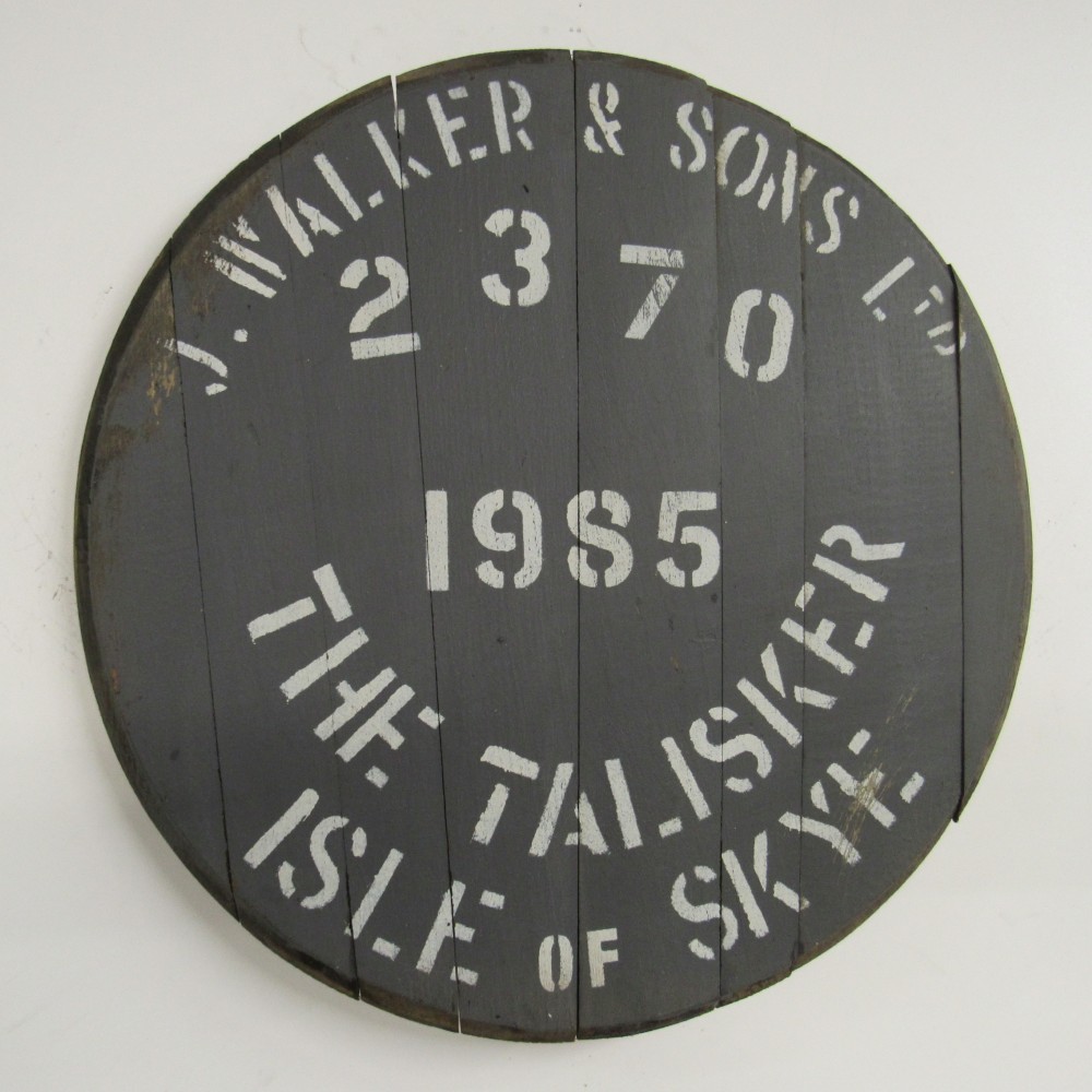 Talisker Fassdeckel