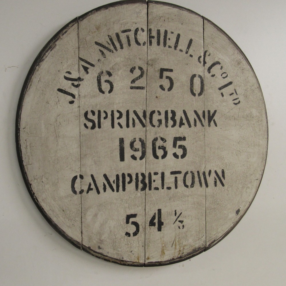 Springbank Fassdeckel