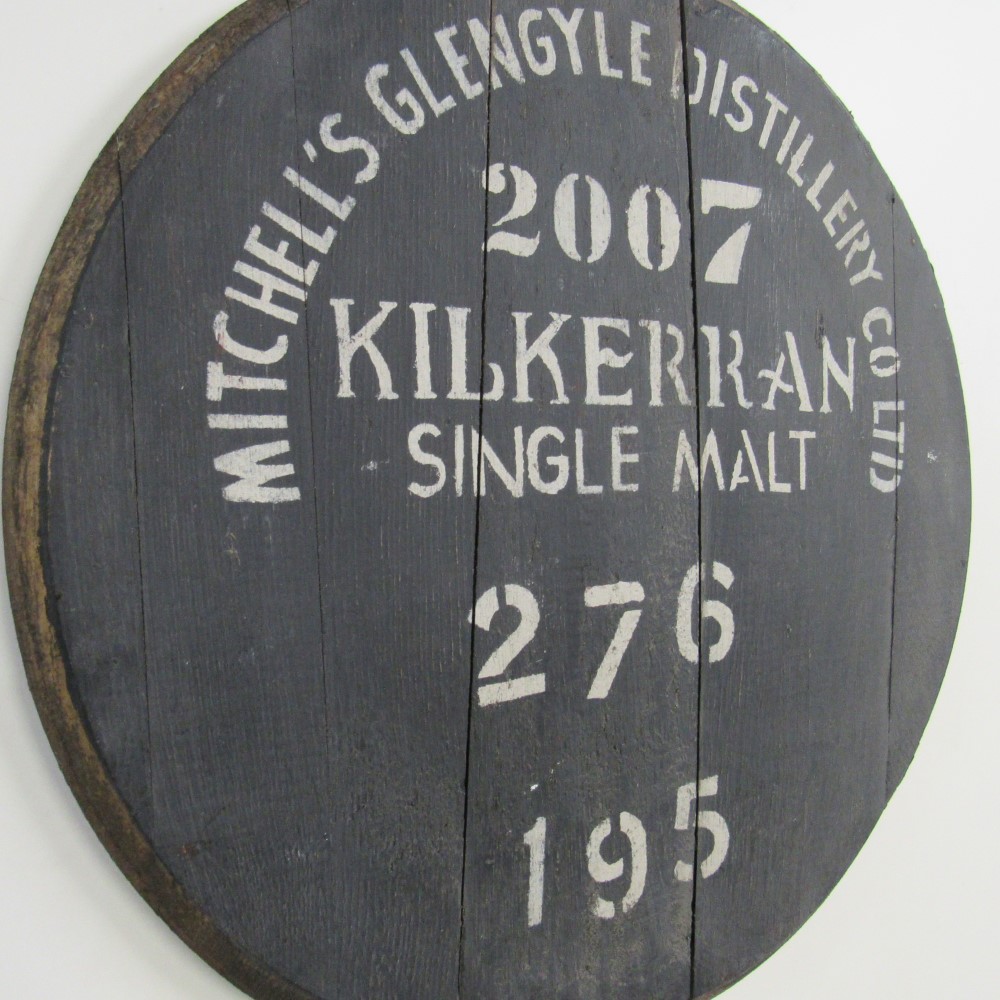 Kilkerran (Glengyle) Fassdeckel