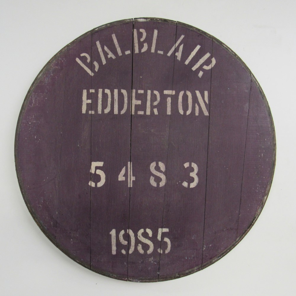 Balblair Fassdeckel