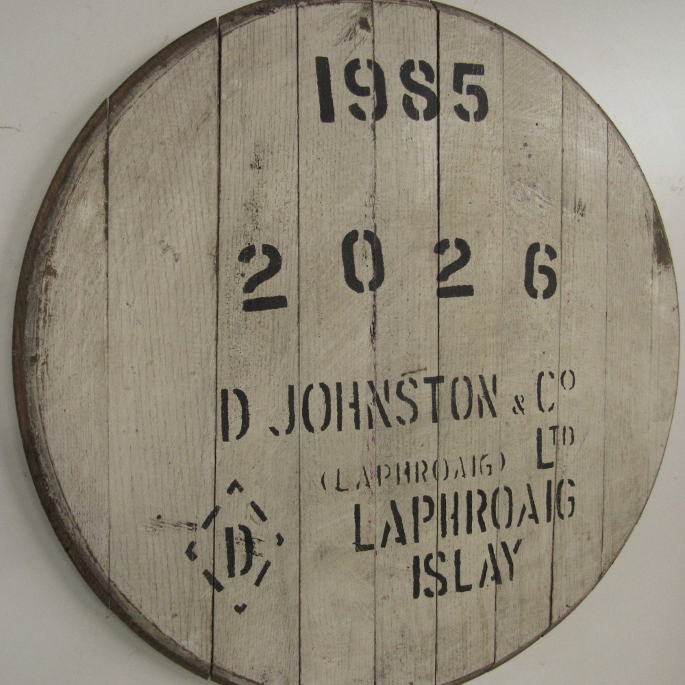Laphroaig Fassdeckel