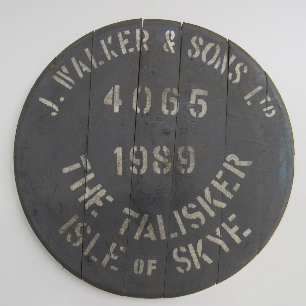 Talisker Fassdeckel