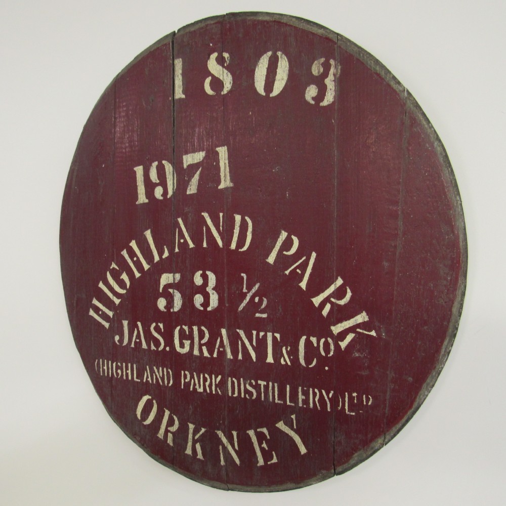 Highland Park Fassdeckel