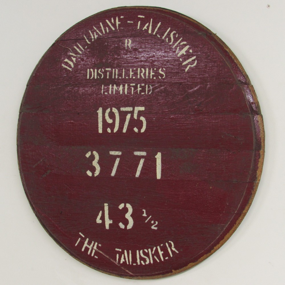 Talisker Fassdeckel