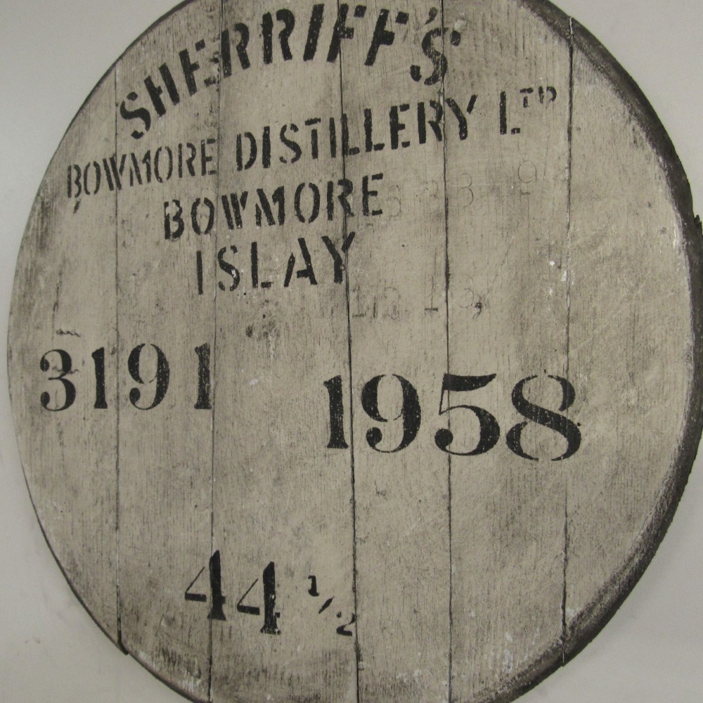 Bowmore Fassdeckel
