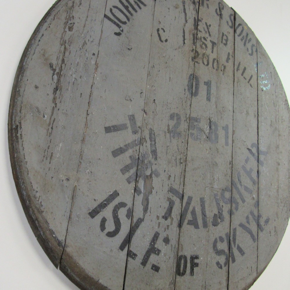 Talisker Fassdeckel