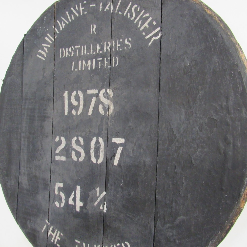 Talisker Fassdeckel