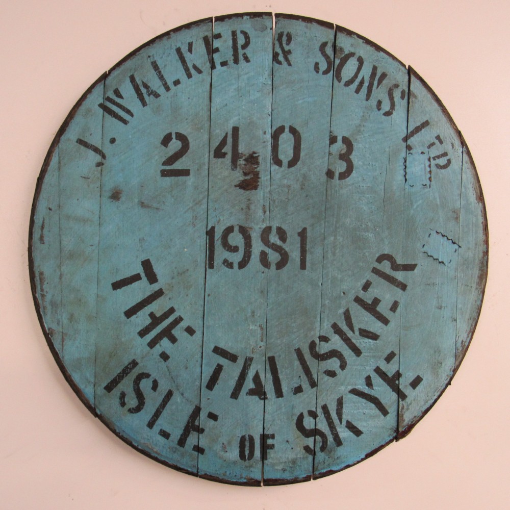 Talisker Fassdeckel