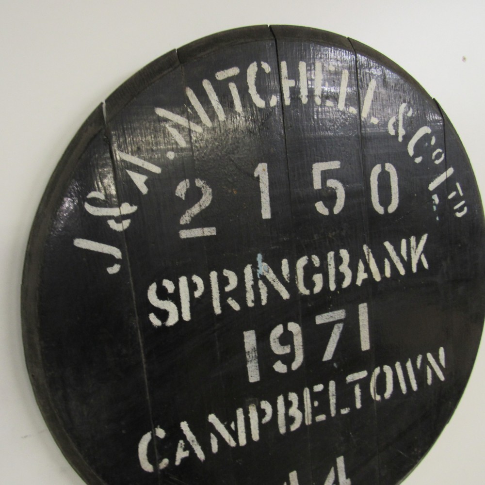 Springbank Fassdeckel