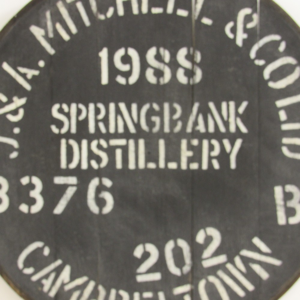 Springbank Fassdeckel
