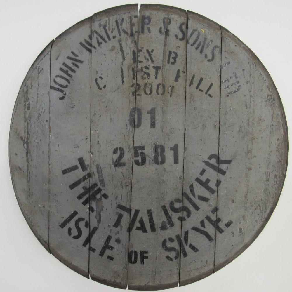 Talisker Fassdeckel