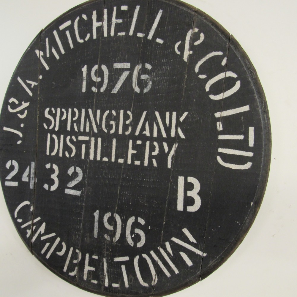 Springbank Fassdeckel