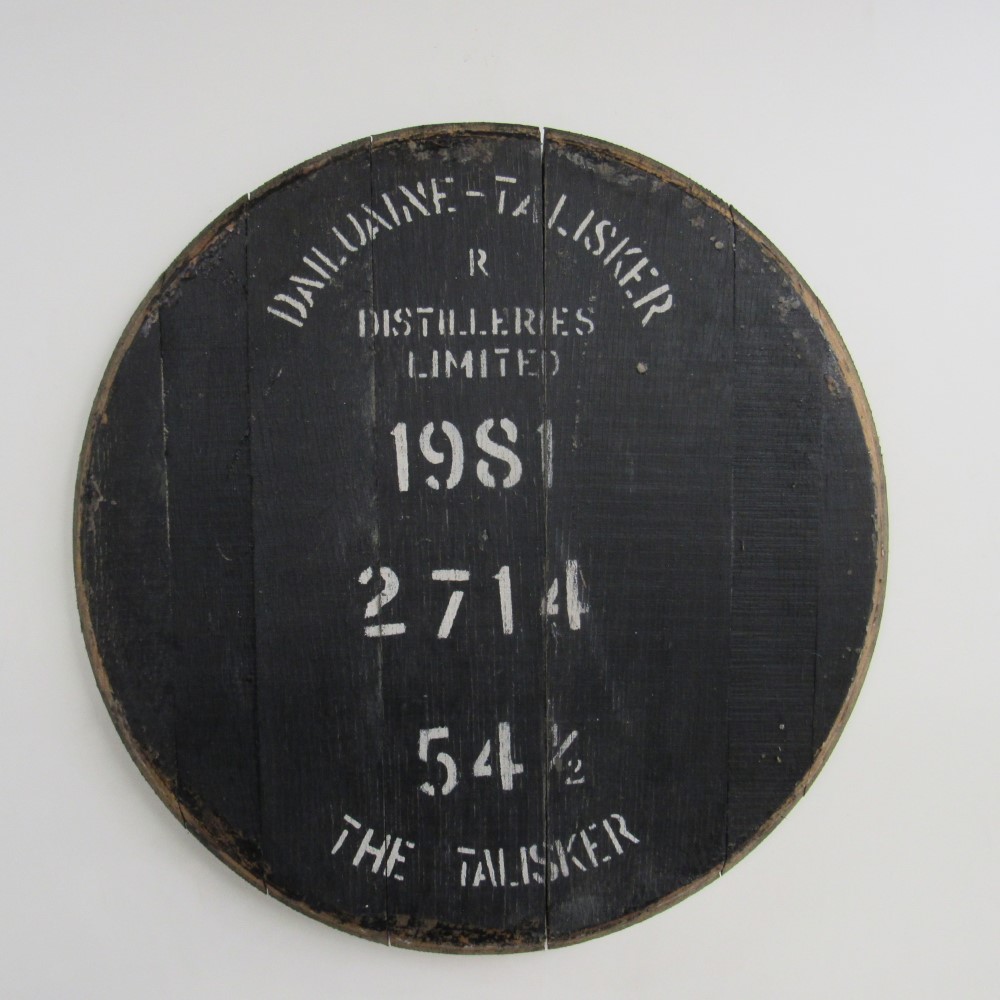 Talisker Fassdeckel