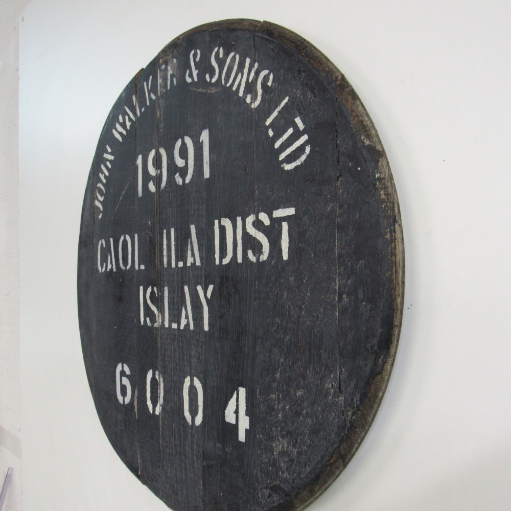 Caol Ila Fassdeckel