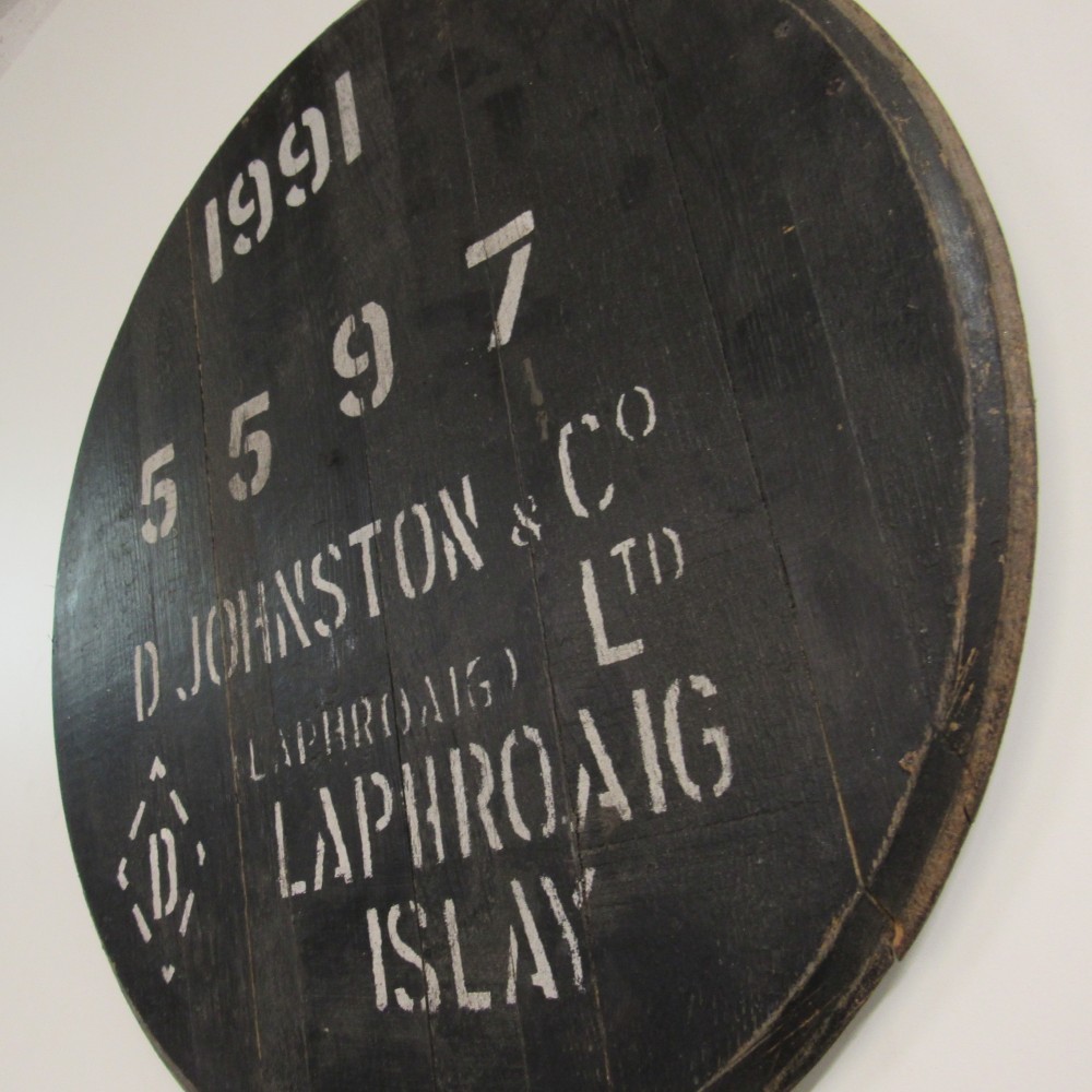 Laphroaig Fassdeckel