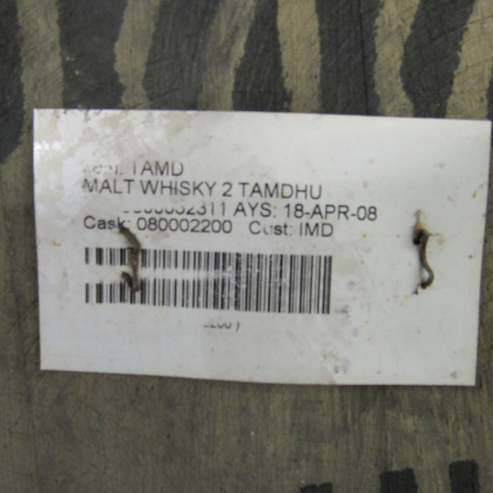 Tamdhu Fassdeckel