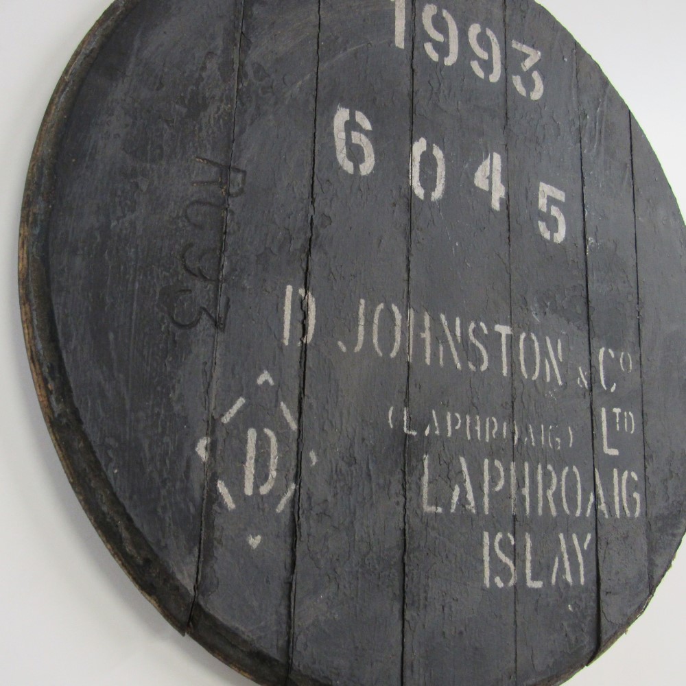 Laphroaig Fassdeckel