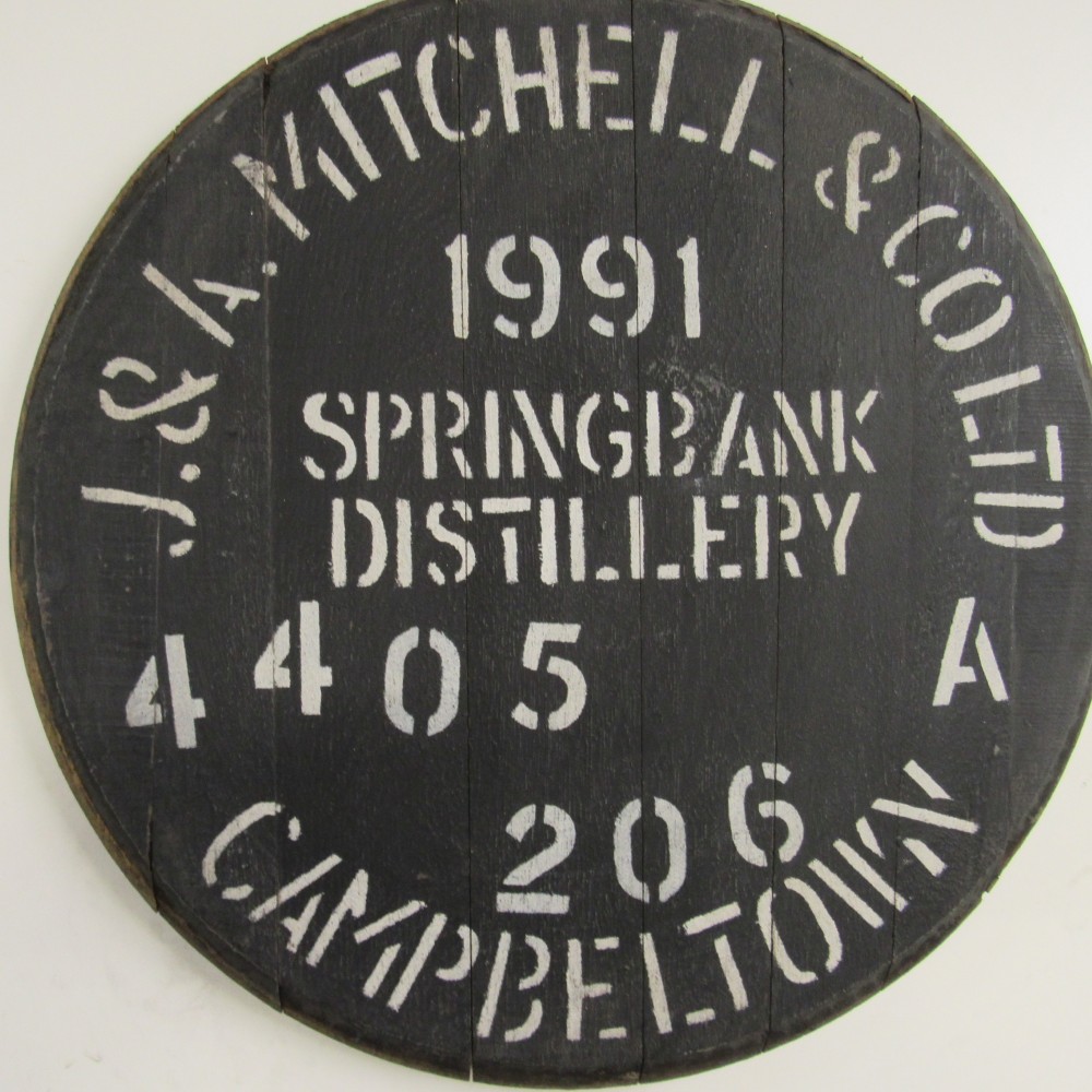 Springbank Fassdeckel