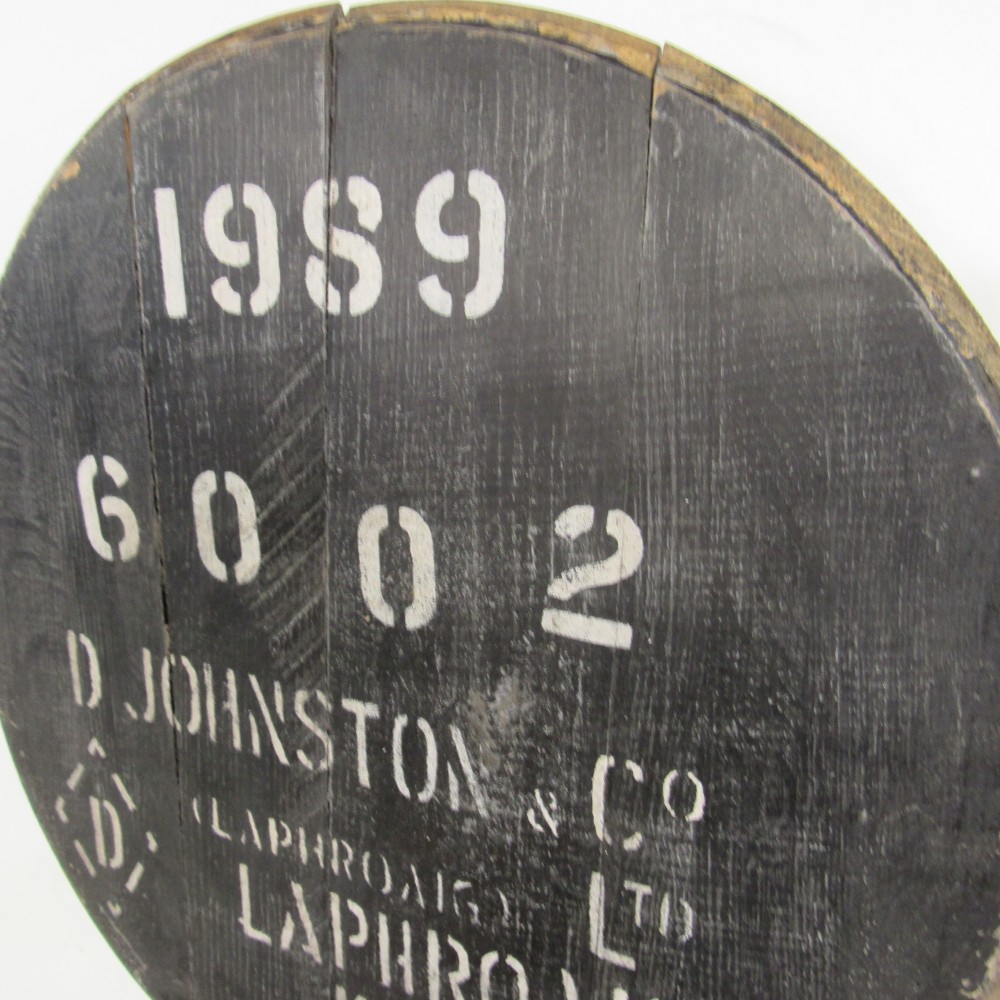 Laphroaig Fassdeckel