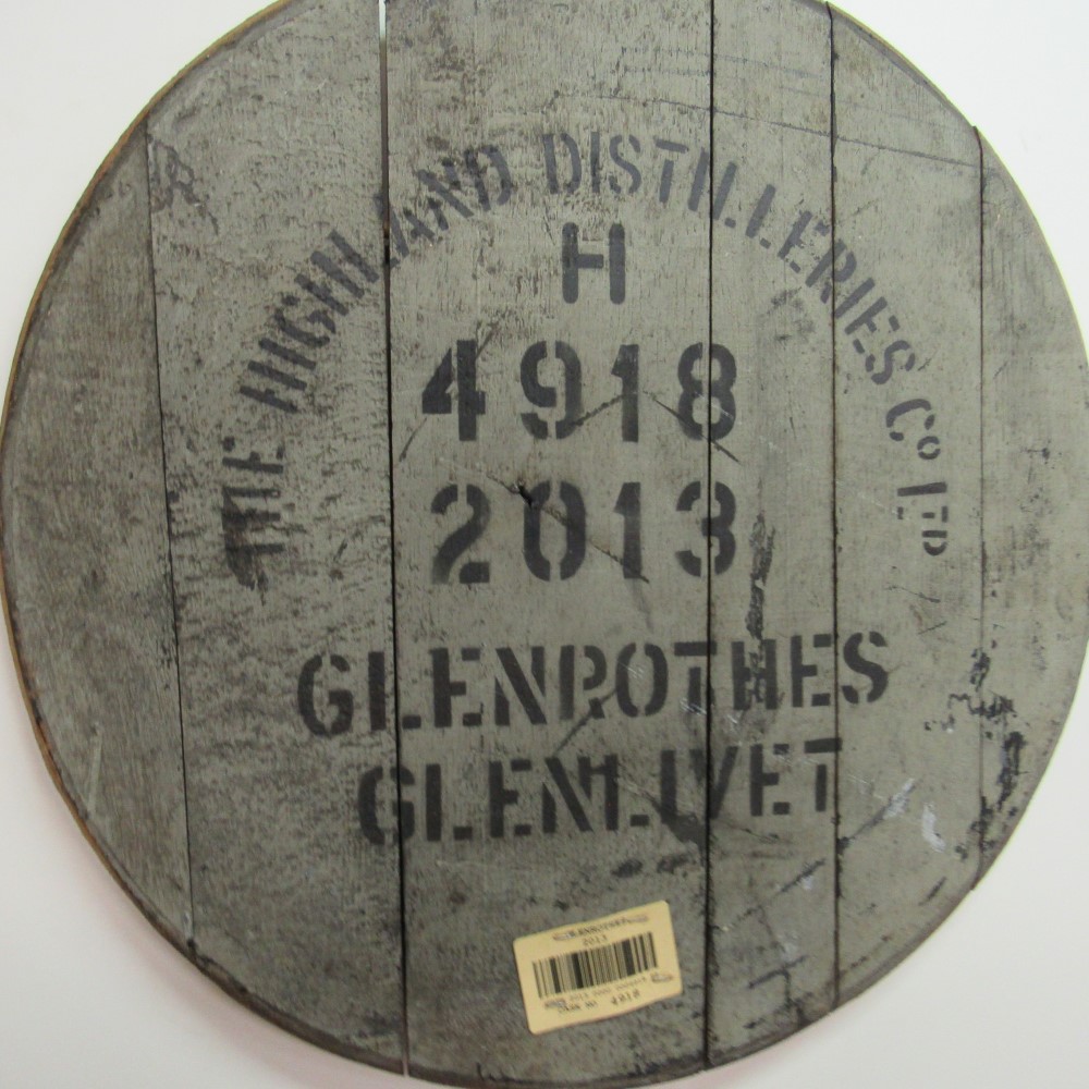 Glenrothes Fassdeckel