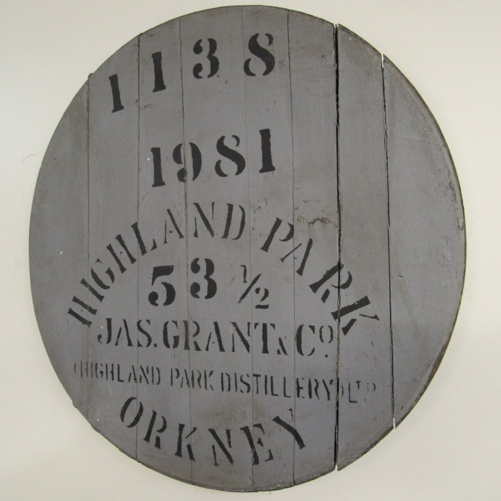 Highland Park Fassdeckel