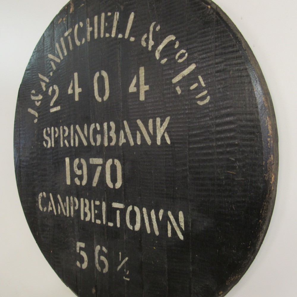 Springbank Fassdeckel