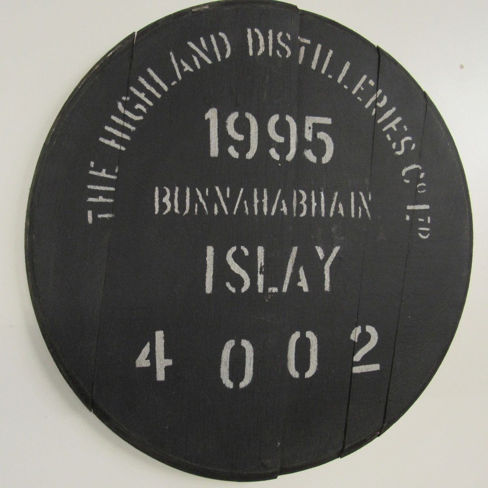 Bunnahabhain Fassdeckel