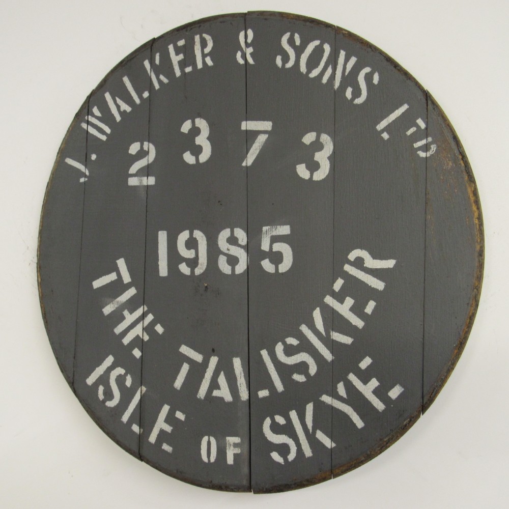 Talisker Fassdeckel