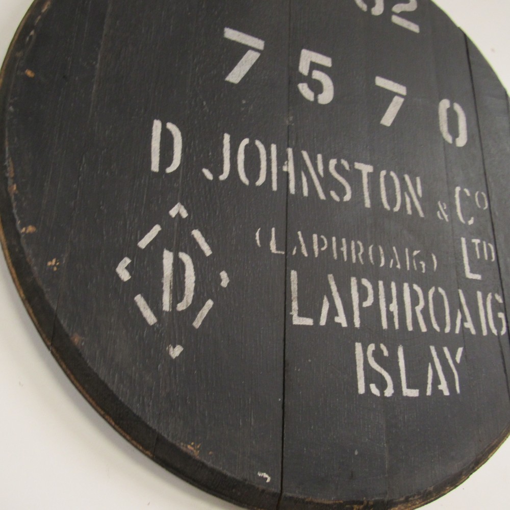 Laphroaig Fassdeckel