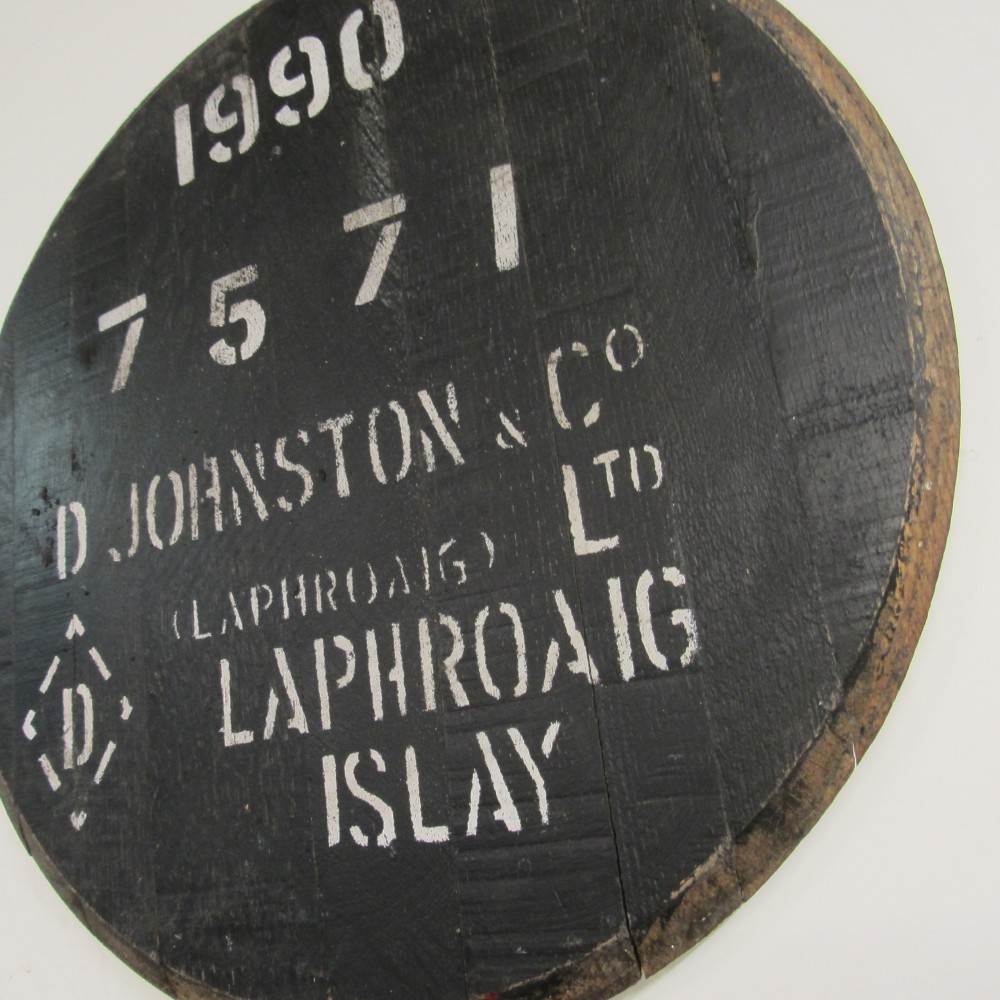 Laphroaig Fassdeckel