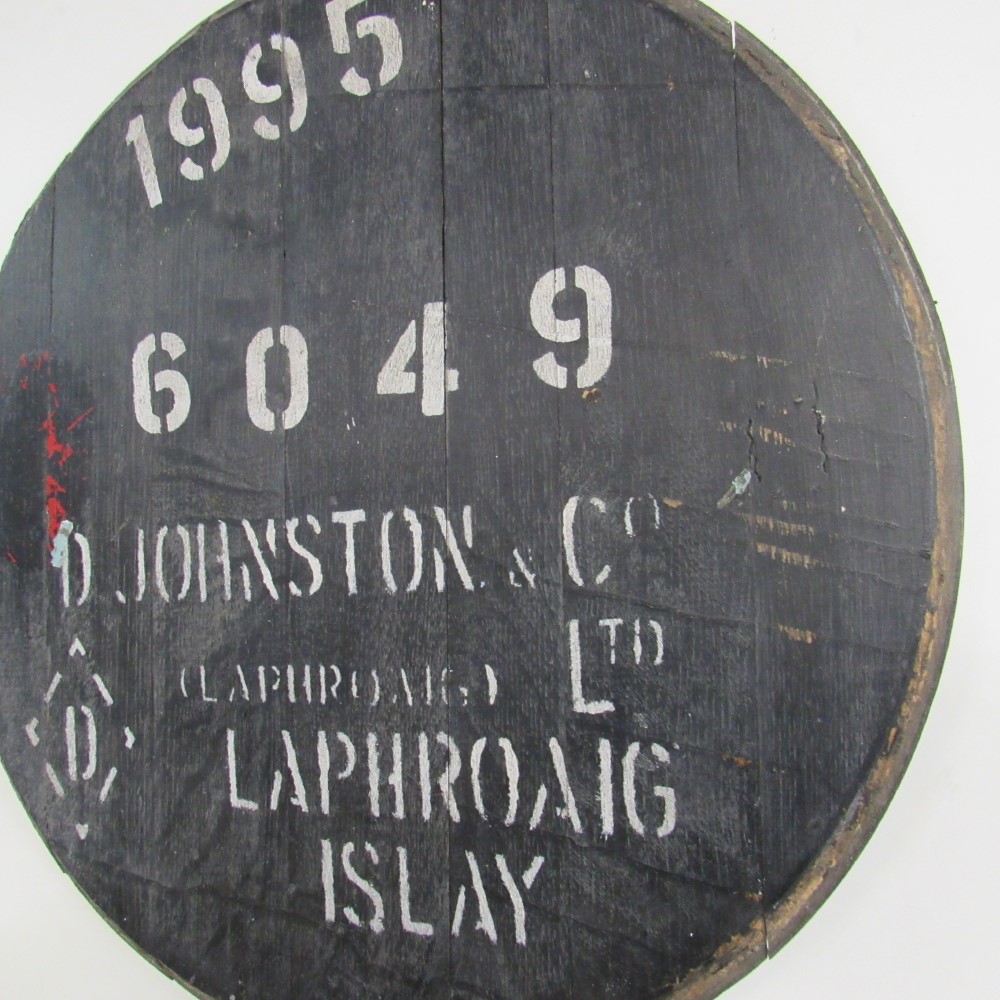 Laphroaig Fassdeckel