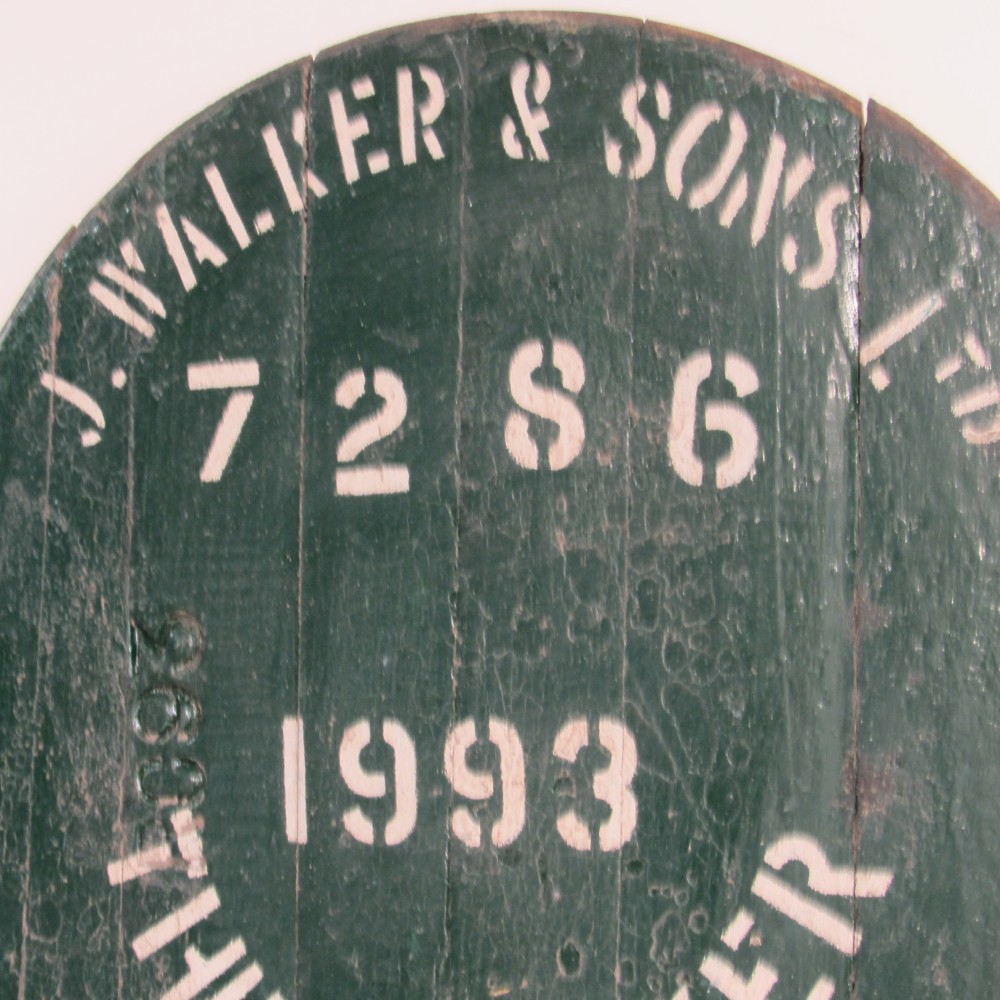 Talisker Fassdeckel