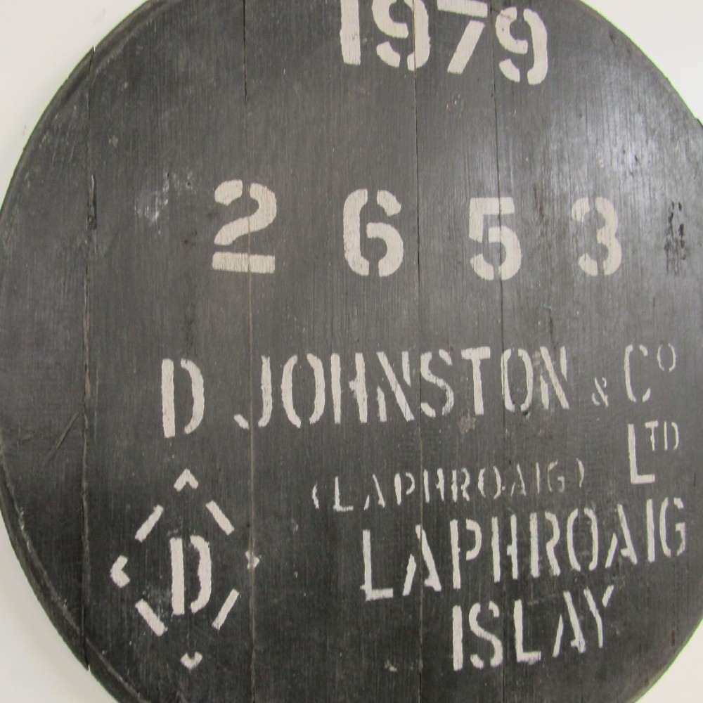 Laphroaig Fassdeckel