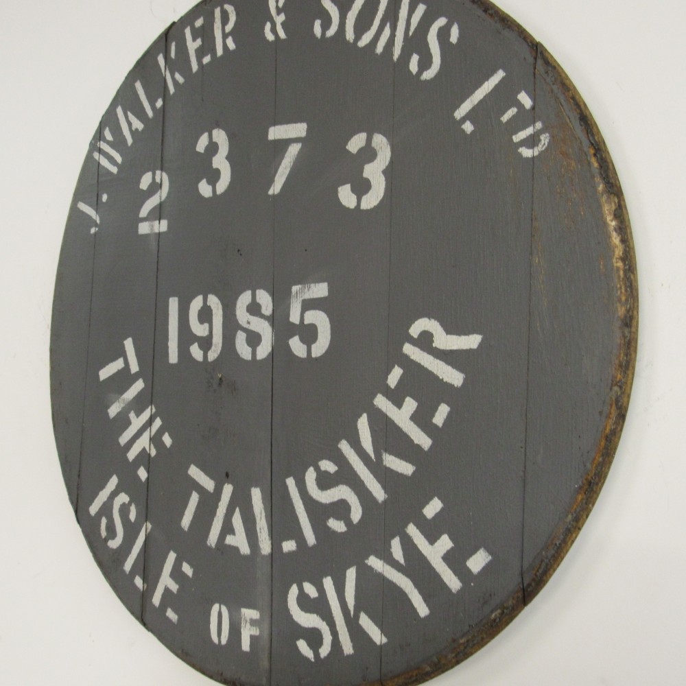 Talisker Fassdeckel