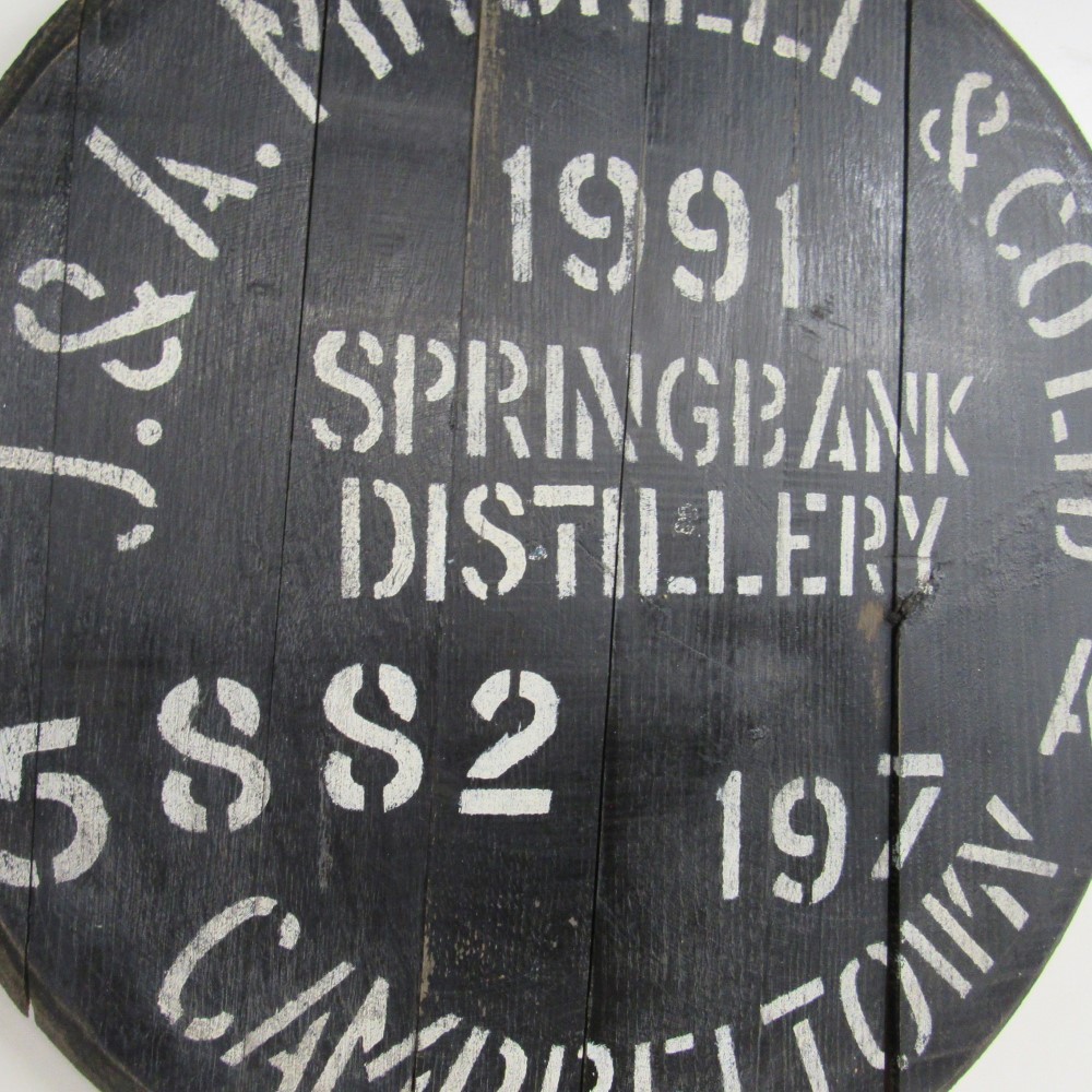 Springbank Fassdeckel