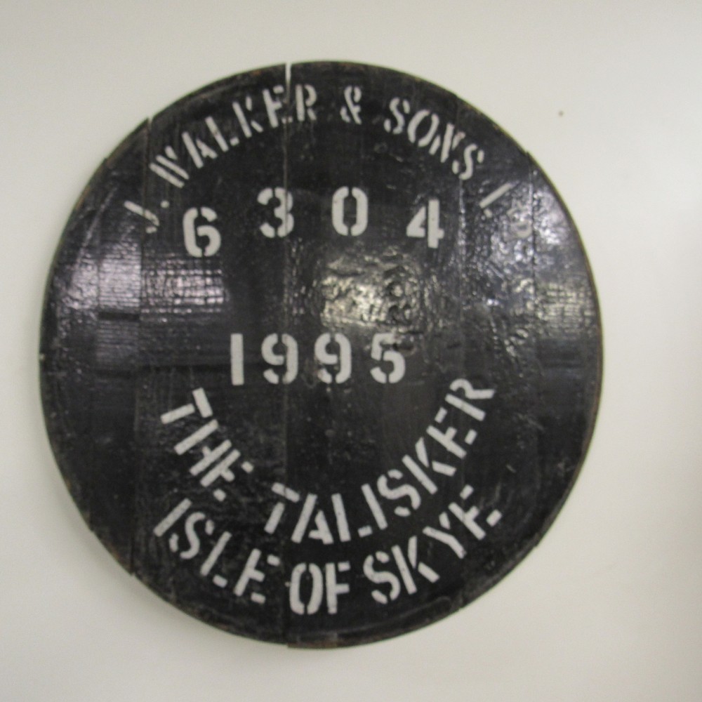 Talisker Fassdeckel