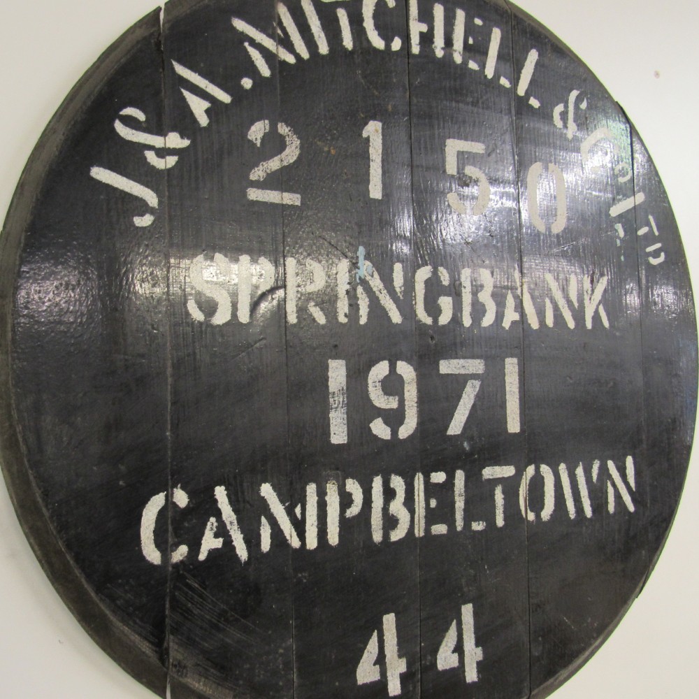 Springbank Fassdeckel