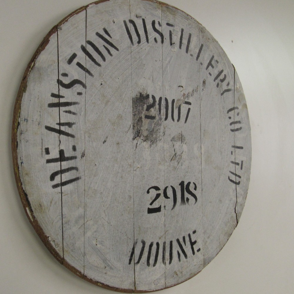 Deanston Fassdeckel