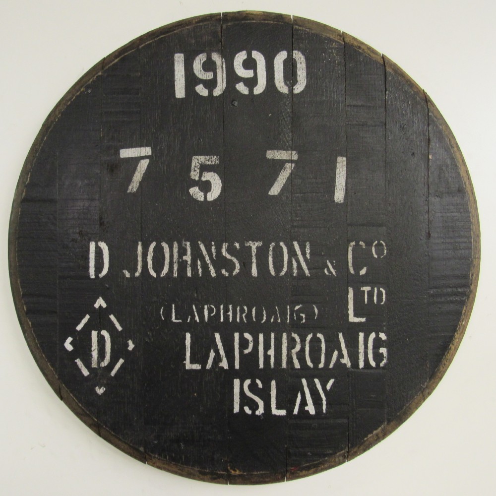 Laphroaig Fassdeckel