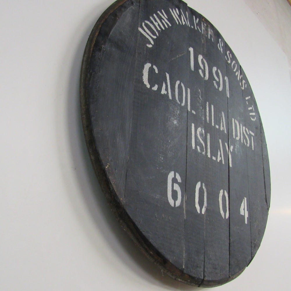 Caol Ila Fassdeckel