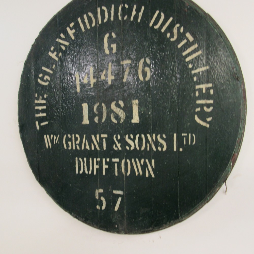 Glenfiddich Fassdeckel