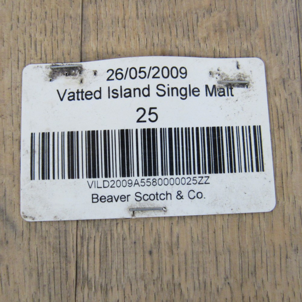 Vatted Island Whiskyfass
