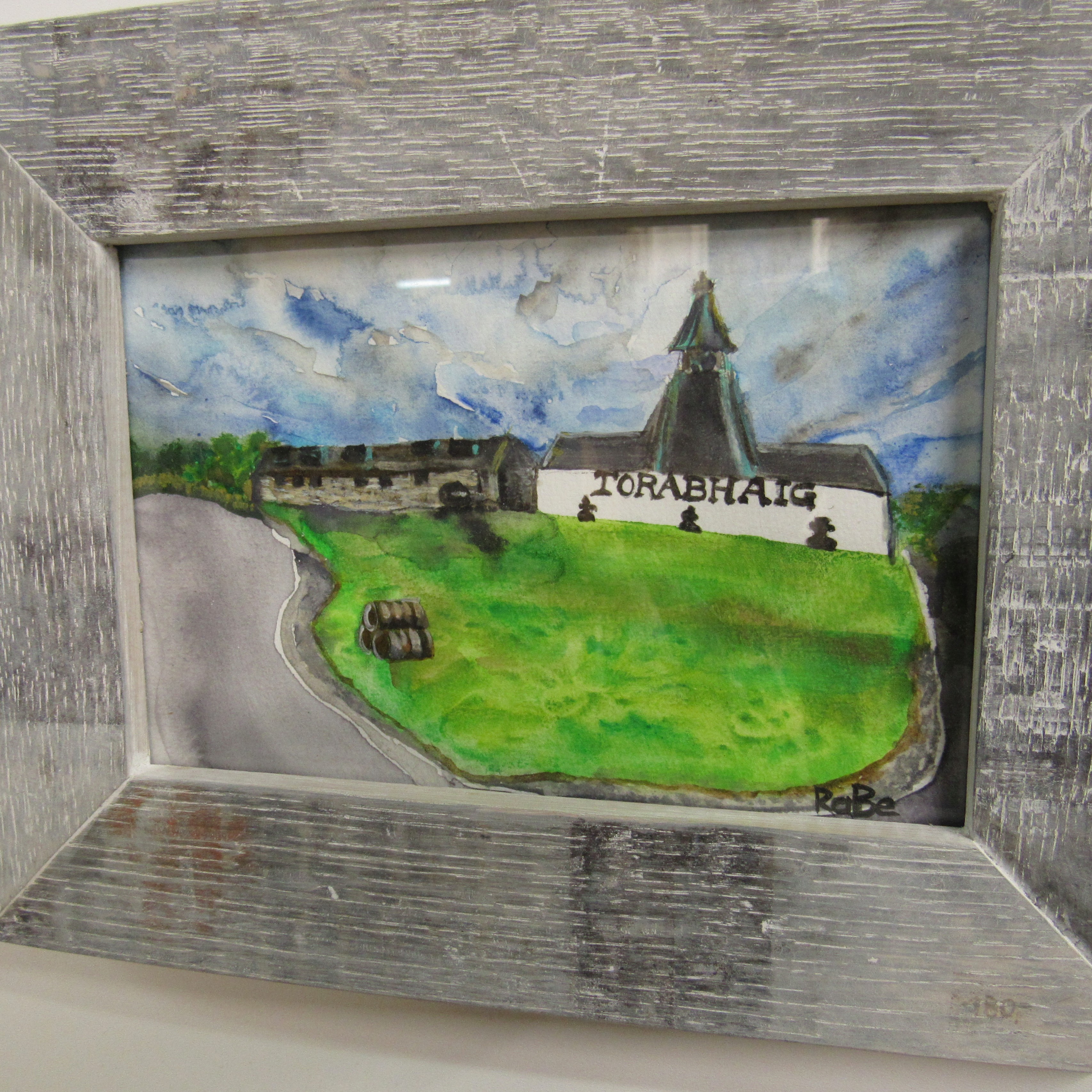 Aquarell "Torabhaig"